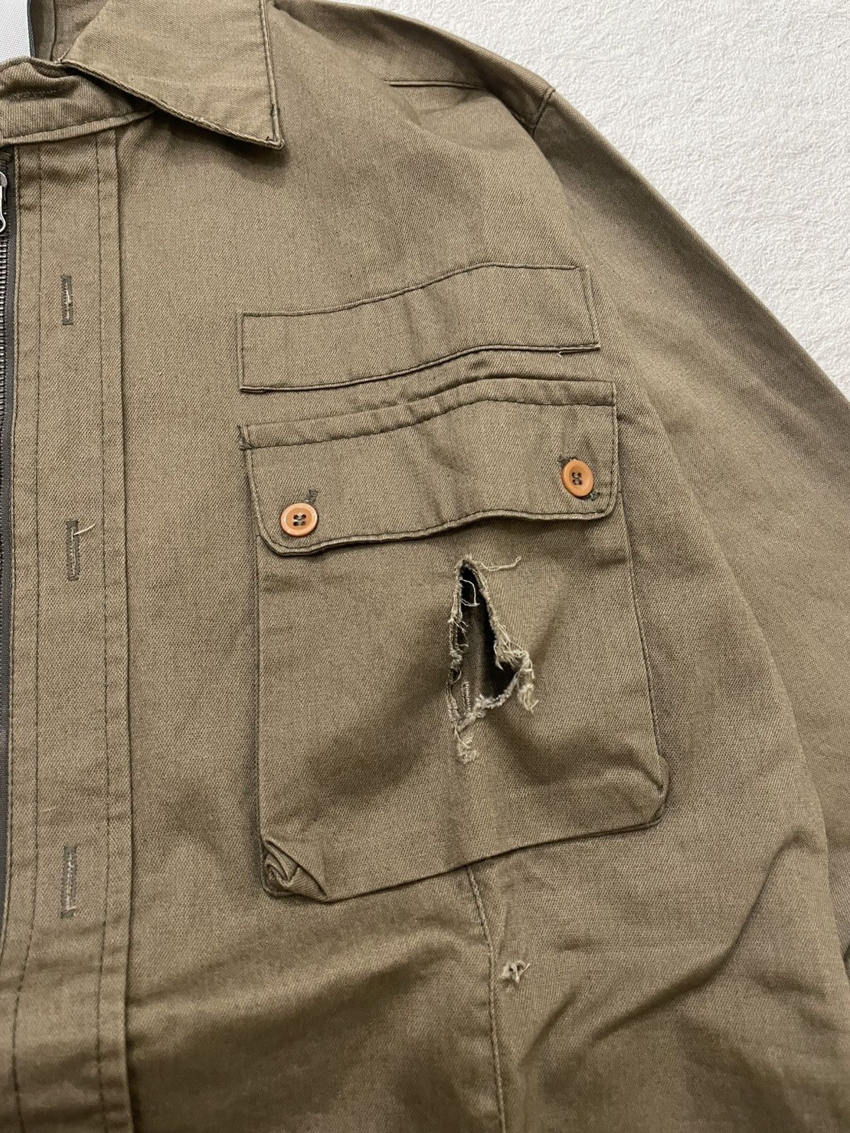 Japanese Brand 2000s APC Japan Military Jacket Utility Cargo If6was9 LGB Size US M / EU 48-50 / 2 - 5 Thumbnail