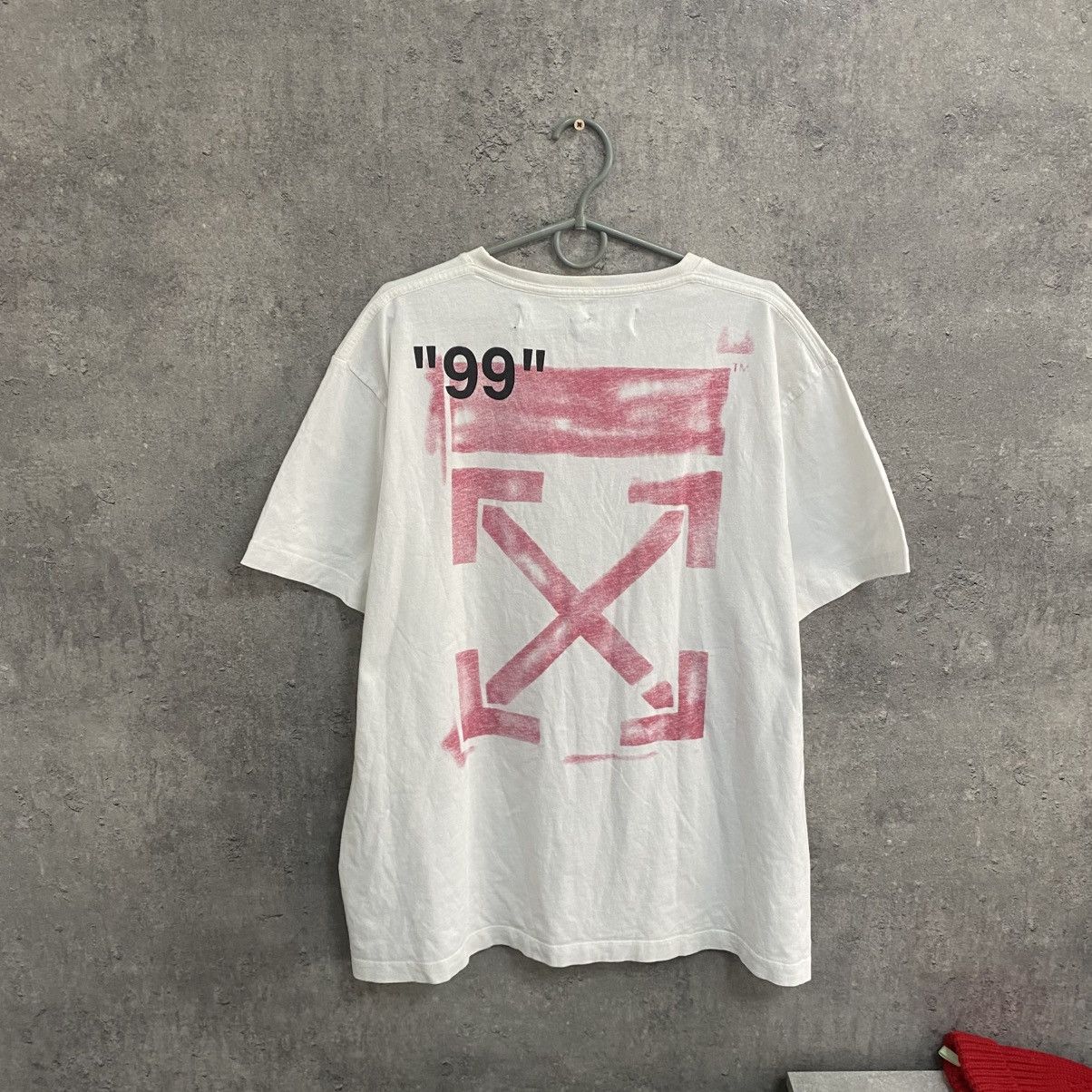Off-White Off White Impressionism T-Shirt Big Logo Size US S / EU 44-46 / 1 - 1 Thumbnail