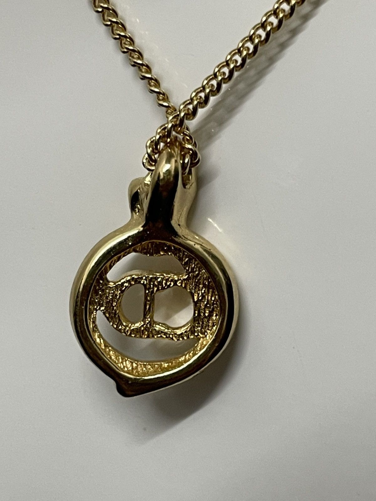 Dior Authentic Dior CD Logo Necklace Pendant (Germany) Size ONE SIZE - 9 Thumbnail