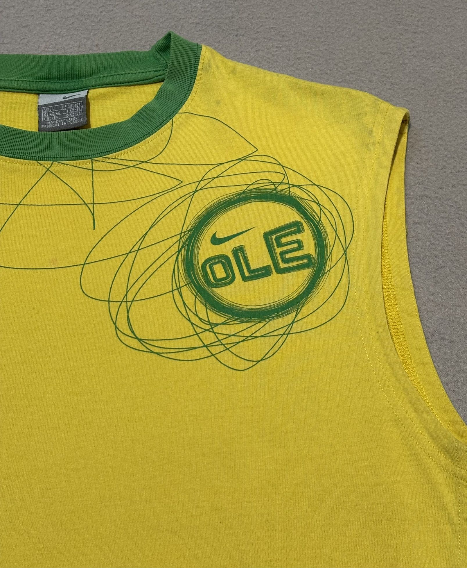 Nike Brazil Ole Nike Tank Top Size S Size US S / EU 44-46 / 1 - 8 Thumbnail