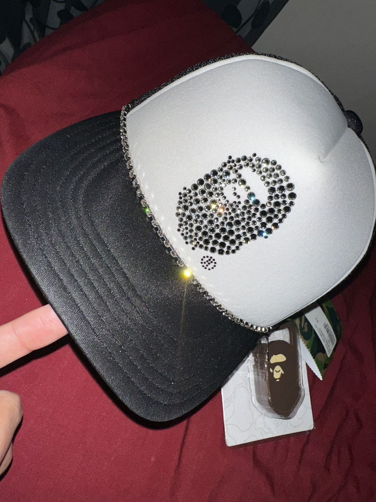 Bape × Swarovski Bape x swarovsky hat Size ONE SIZE - 3 Thumbnail