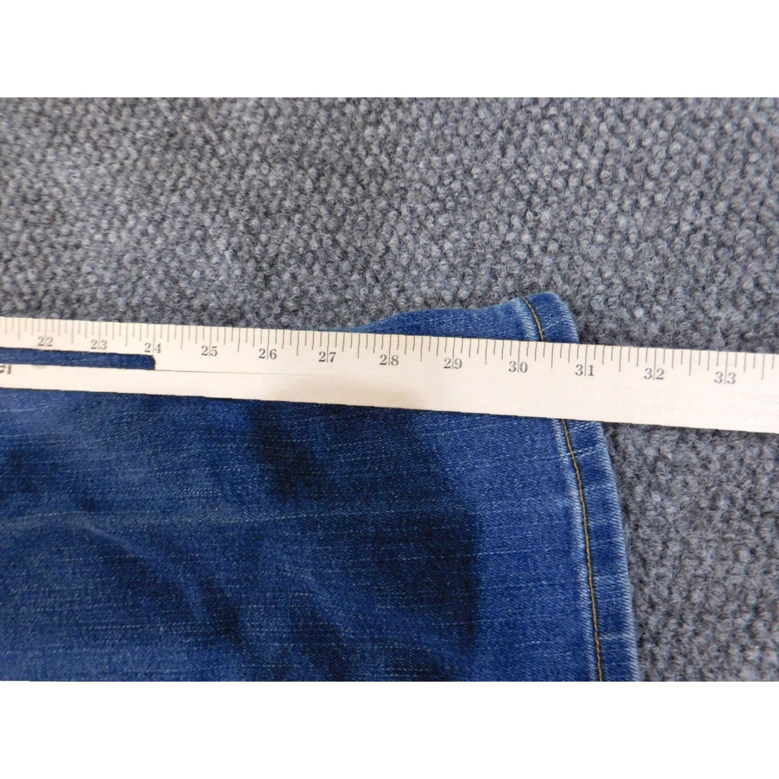 Levi's Levi's 515 Jeans Bootcut Women 10 Regular Blue Denim USA Mid Rise 31in Inseam Zipper Stretch Vintage No Size 32" / US 10 / IT 46 - 7 Thumbnail