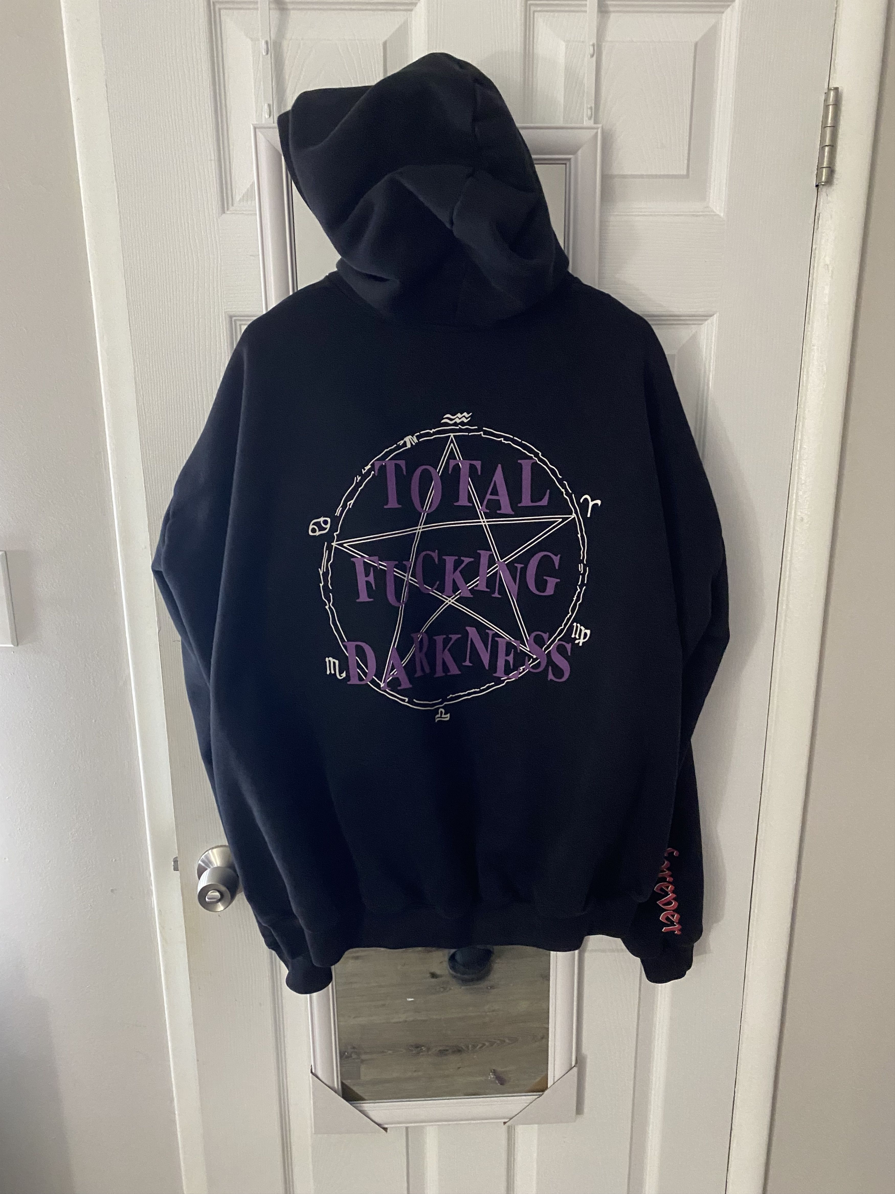 Vetements Vetements Total Fxxking Darkness Hoodie Size US S / EU 44-46 / 1 - 3 Thumbnail
