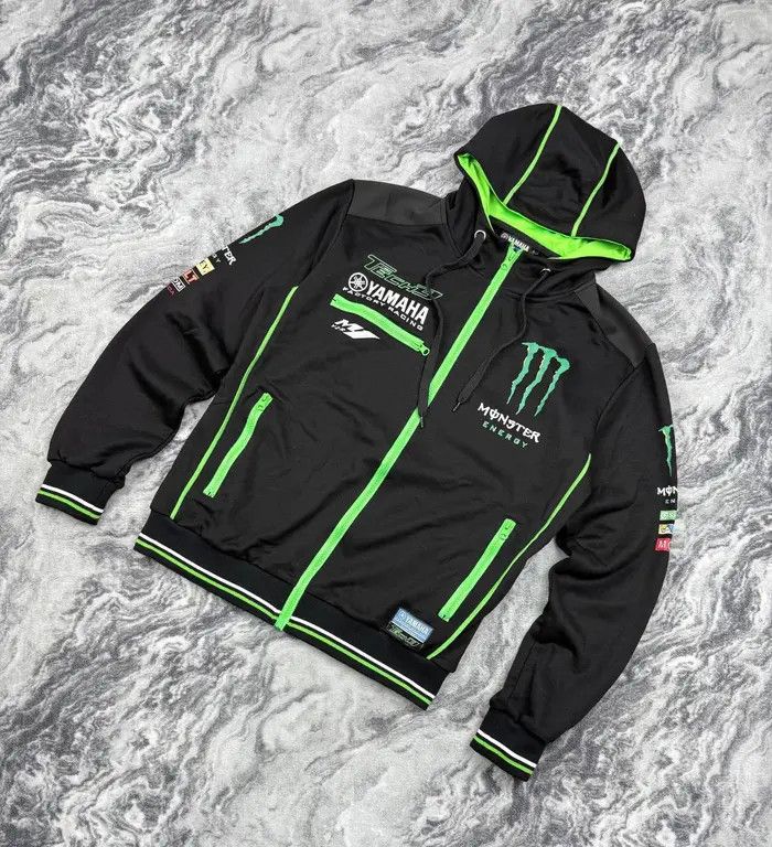 Vintage × Yamaha Vintage Monster Energy Yamaha Tech3 Racing Fleece