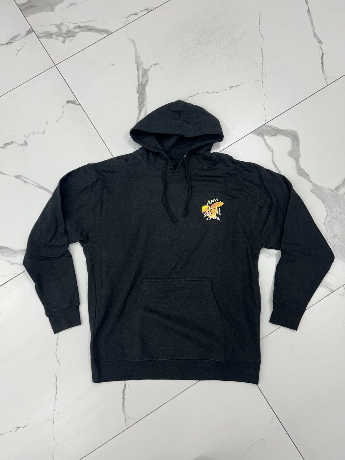 Anti Social Social Club Anti Social Social Club Backlight Poster Hoodie “Black” Size US XL / EU 56 / 4 - 1 Thumbnail