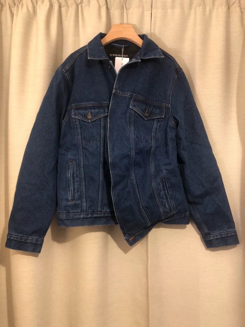 Y/Project Y/PROJECT Thick Padded Denim Jacket - dmc Size US XS / EU 42 / 0 - 1 Thumbnail