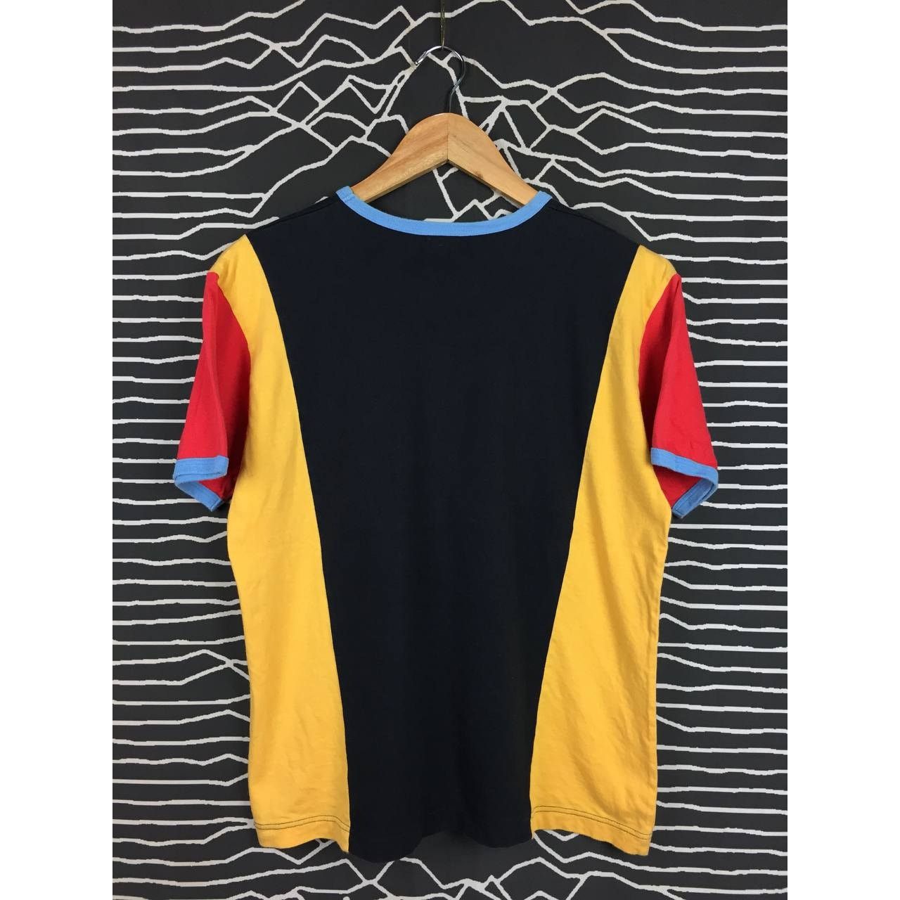 Paul Smith Paul Smith London DERAILLEUR Spell Out Logo Color Block Tee Size US M / EU 48-50 / 2 - 6 Thumbnail