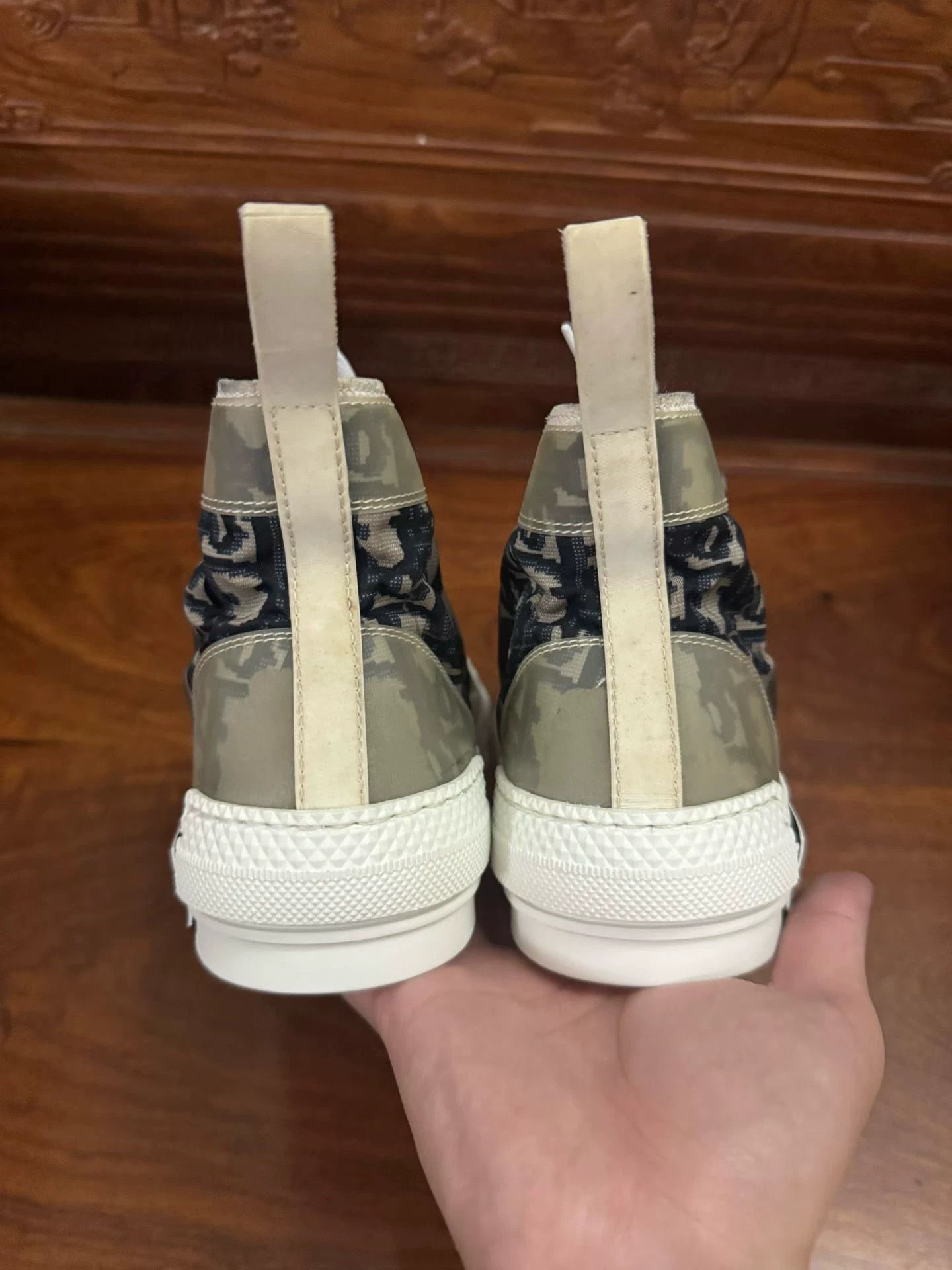 Dior Diorb23 High-Top Shoes Size US 8.5 / IT 38.5 - 2 Thumbnail