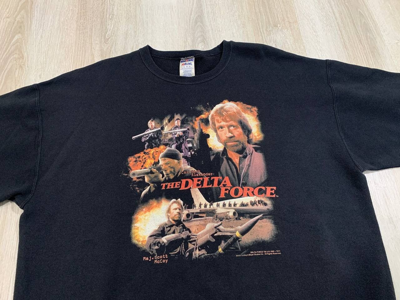 Vintage Mens vintage sweatshirt The Delta Force 1986-2011 Size XL Size US XL / EU 56 / 4 - 3 Thumbnail