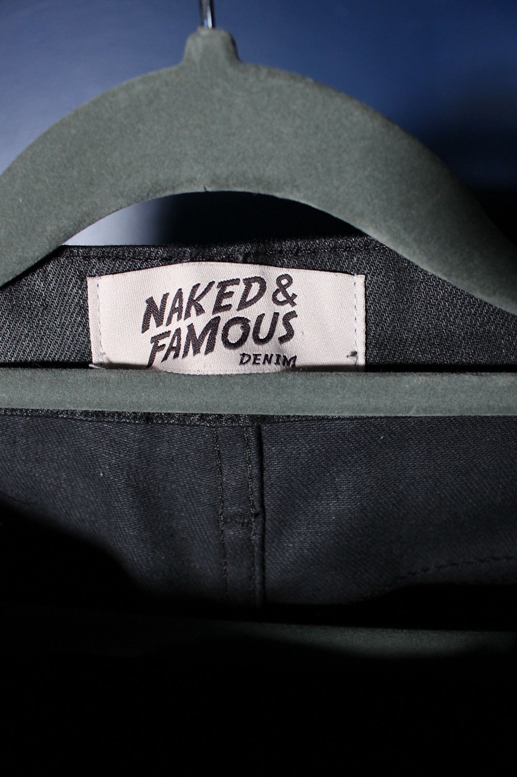 Naked & Famous NAKED & FAMOUS STACKED GUY BLACK WAX COATED Size US 30 / EU 46 - 4 Thumbnail