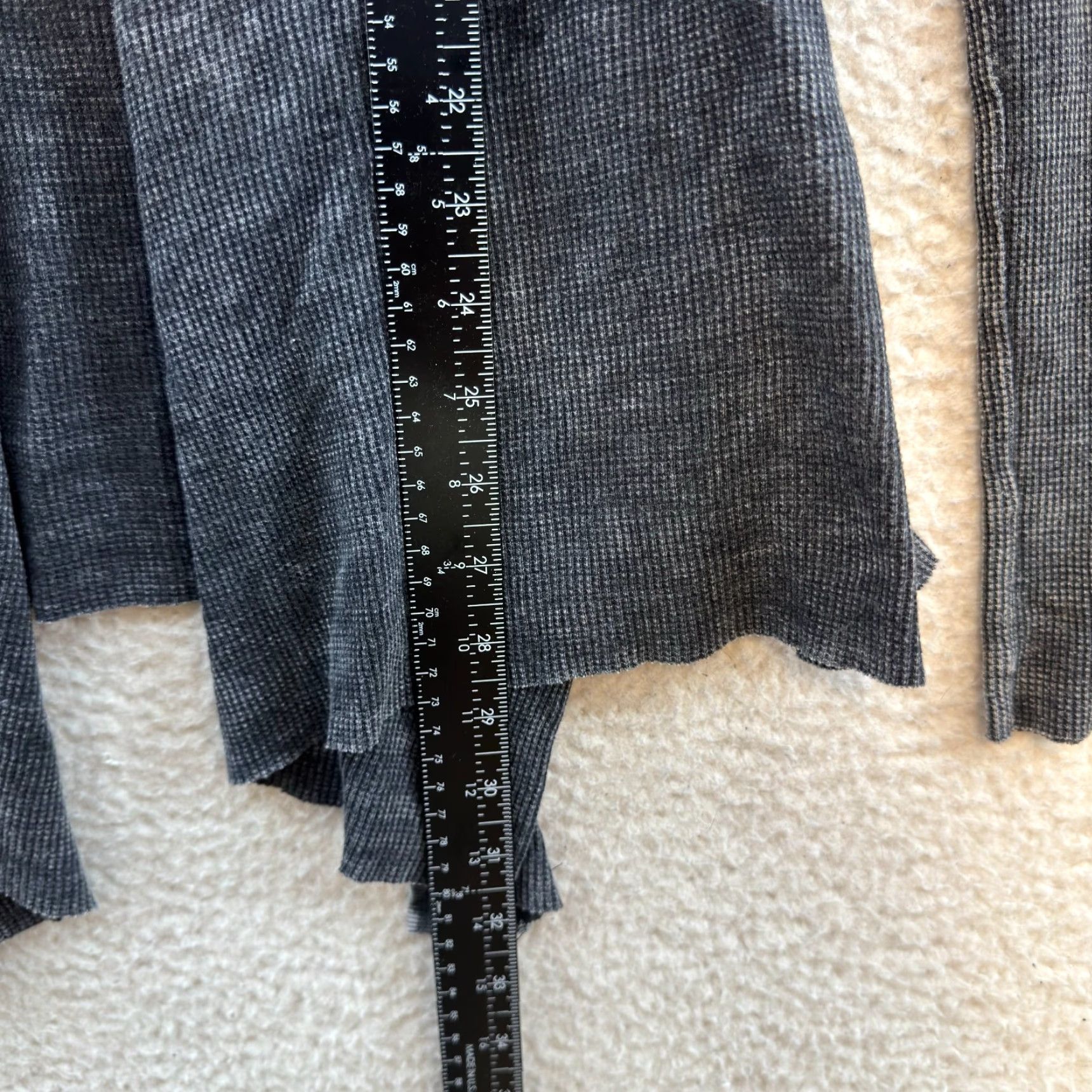 Vintage VINTAGE Vocal Cardigan Sweater Hoodie Small Grey Rhinestone Bling Cyber Fairy Grunge S Womens Size S / US 4 / IT 40 - 5 Thumbnail