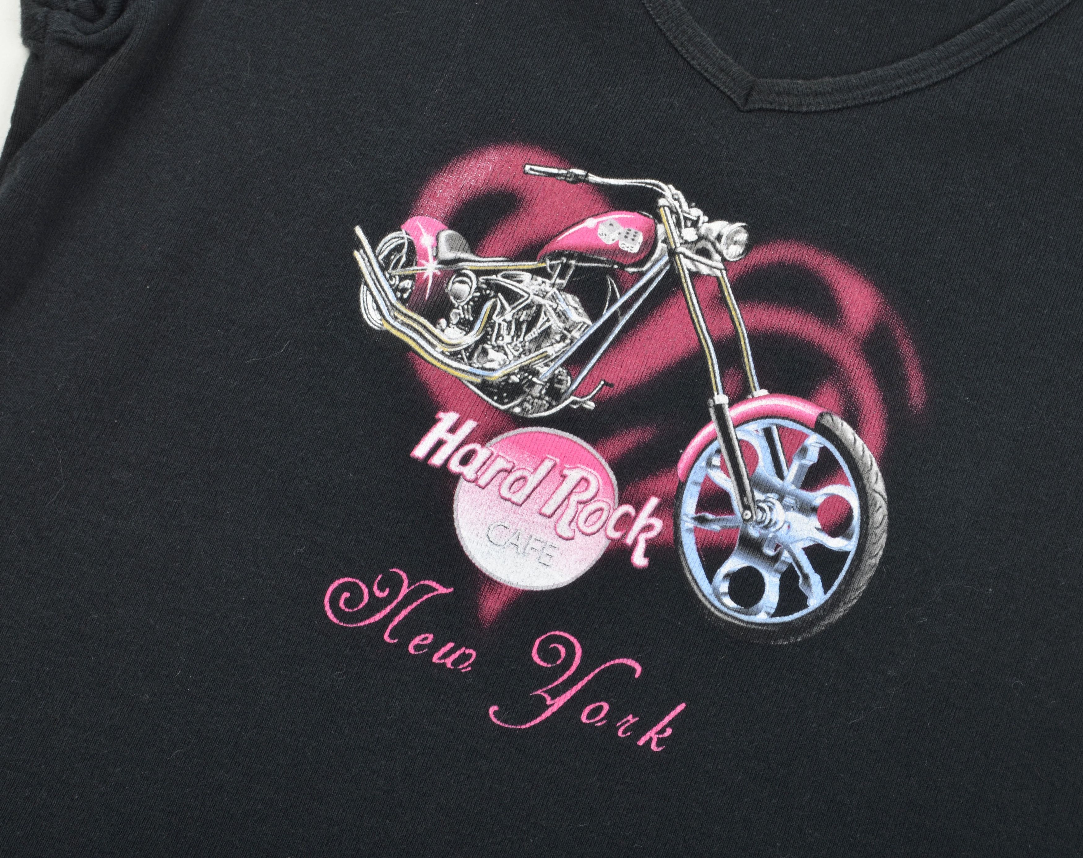 Harley Davidson Vintage Harley Davidson Y2K Cute Coquette V-Neck Top Size M / US 6-8 / IT 42-44 - 3 Thumbnail