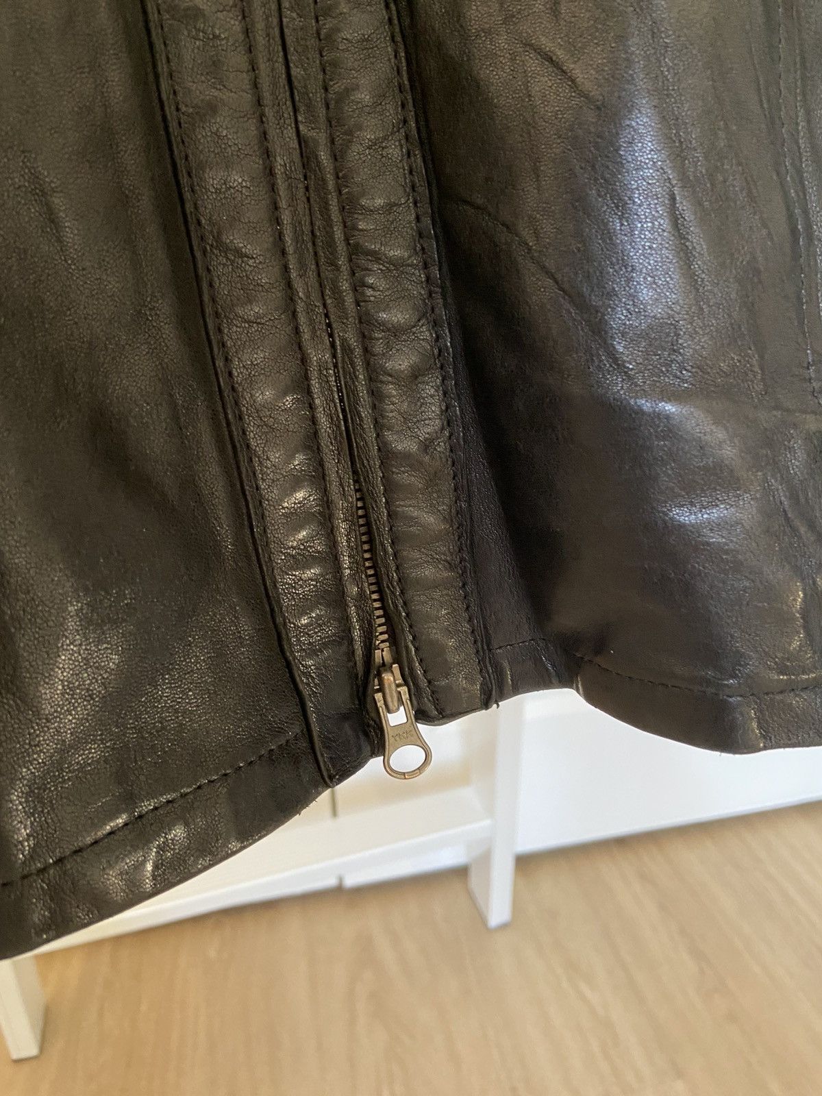 5351 POUR LES HOMMES 5351 Leather Zip Jacket Size US M / EU 48-50 / 2 - 6 Thumbnail