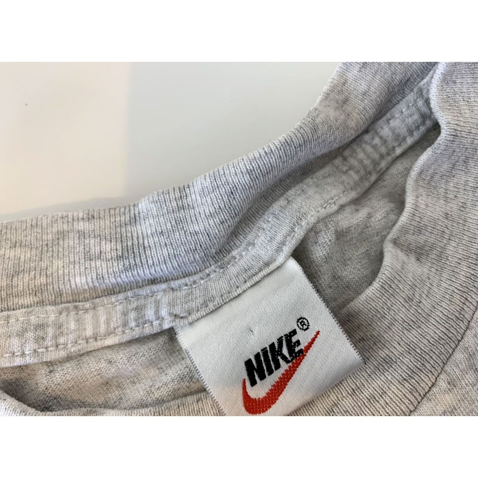 Nike VINTAGE Nike USA Embroidered Logo T Shirt Gray XL Short Sleeve Mens Size US XL / EU 56 / 4 - 5 Thumbnail