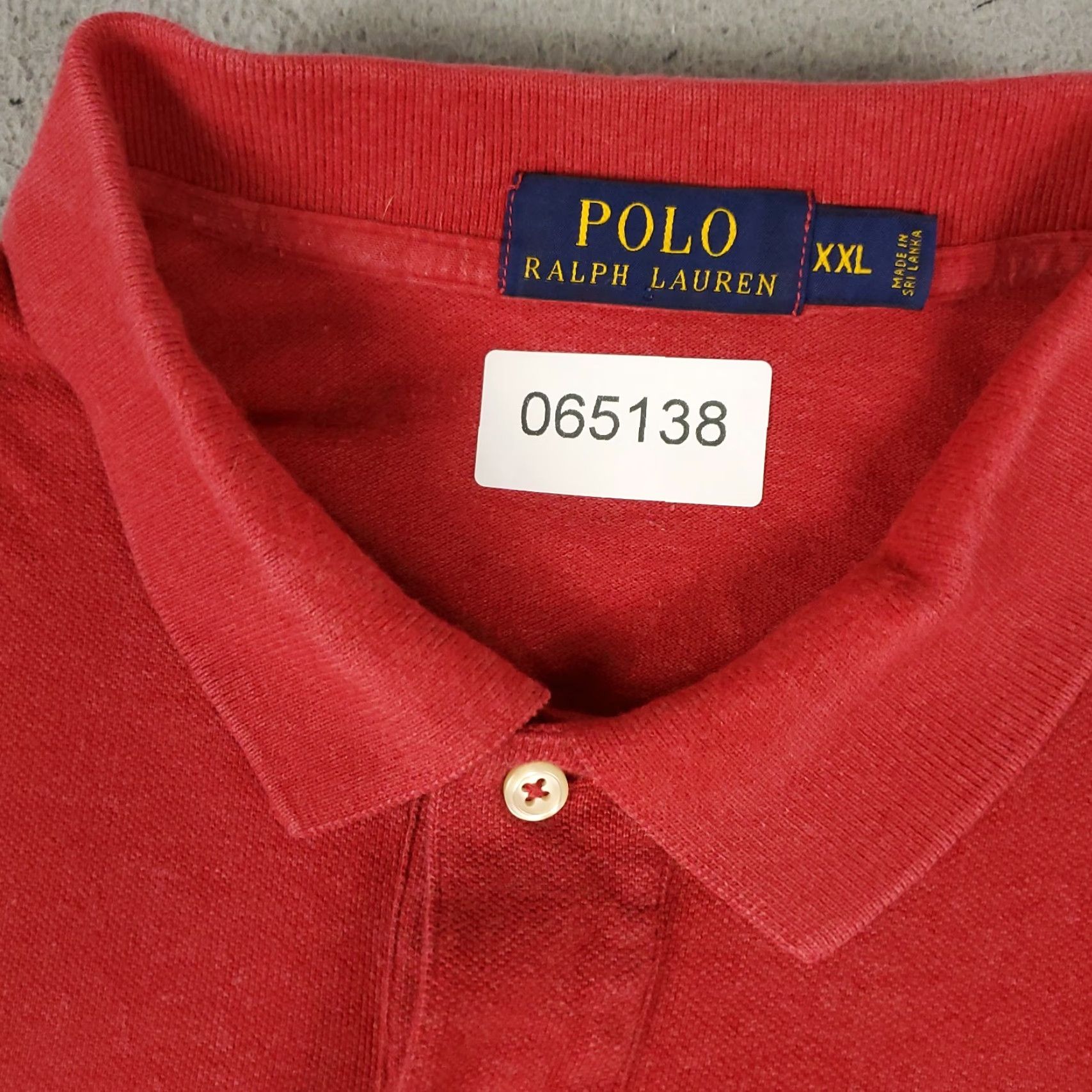 Ralph Lauren Ralph Lauren Polo Shirt Mens Size 2XL Red Pony Casual Short Sleeve Size US XXL / EU 58 / 5 - 4 Thumbnail
