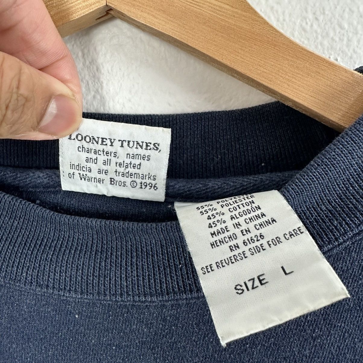 Vintage × Warner Bros Vintage Looney Tunes Sweatshirt Crewneck1990s Tweety Bird Size US L / EU 52-54 / 3 - 5 Thumbnail