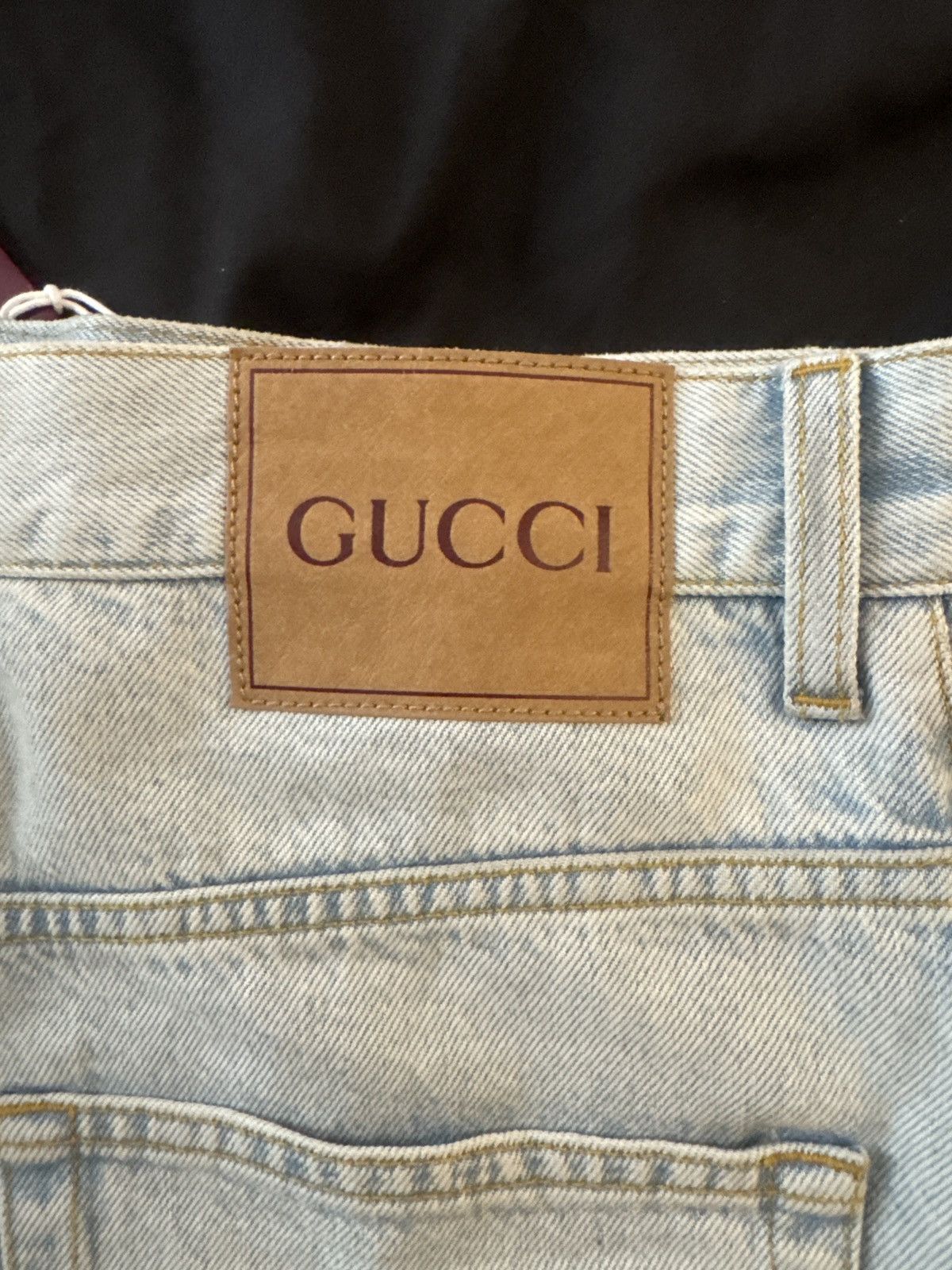 Gucci Gucci logo denim shorts Size US 29 - 14 Thumbnail