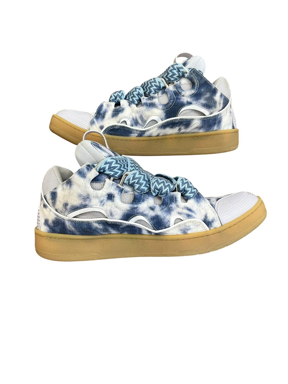Lanvin Lanvin Curb Sneaker Washed Denim Size US 12 / EU 45 - 3 Thumbnail