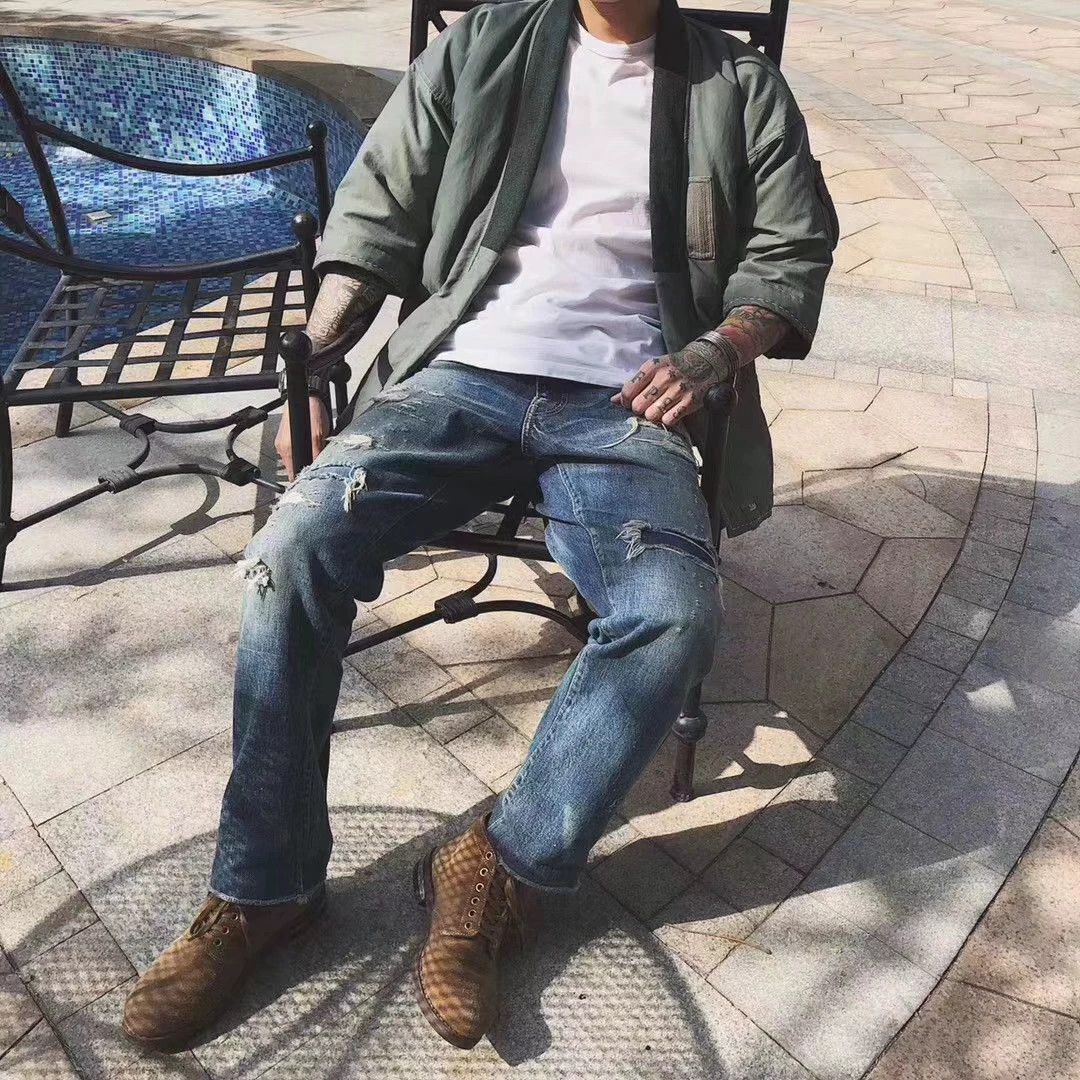 Visvim VISVIM 19SS JOURNEYMAN TACKED CRASH Denim NWT 5 Size US 38 / EU 54 - 6 Thumbnail