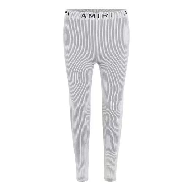 Amiri o1g2r1mq0824 Seamless Pants in Grey Size 27" / US 4 / IT 40 - 1 Thumbnail