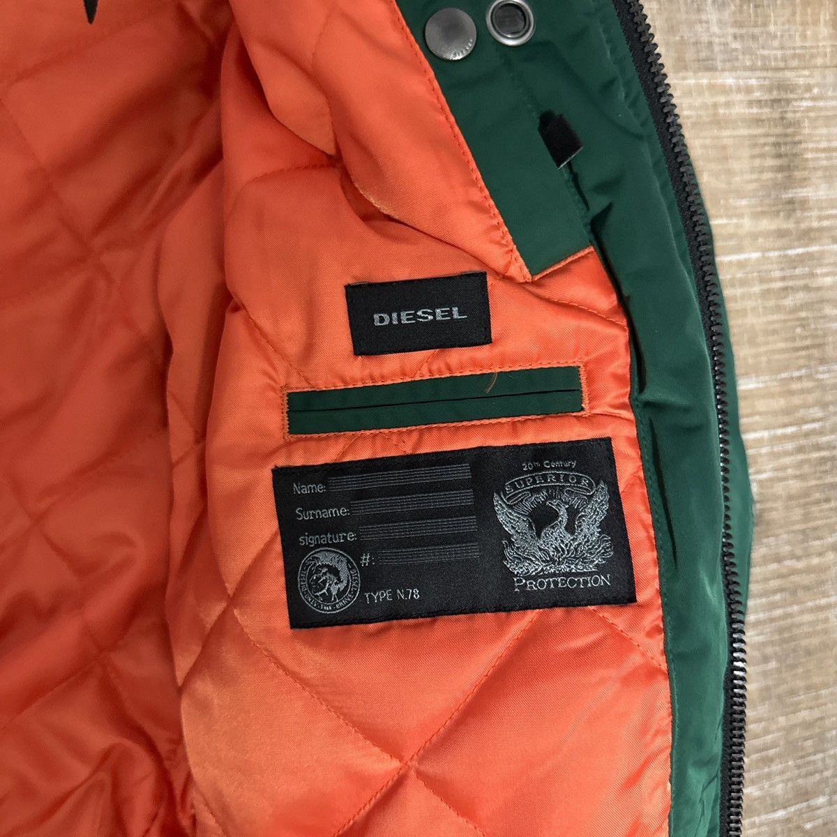 Diesel Diesel Bomber Jacket Size US M / EU 48-50 / 2 - 5 Thumbnail
