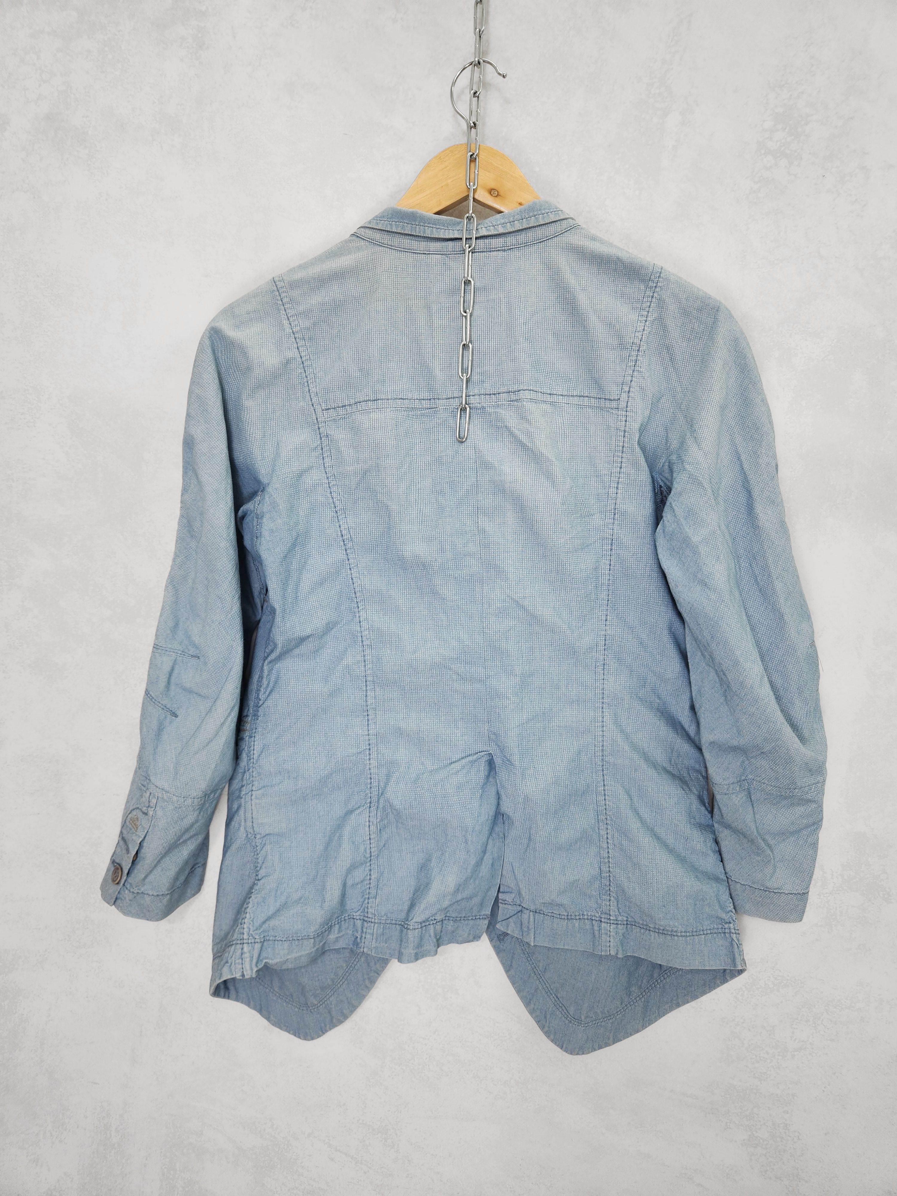 Marithe + Francois Girbaud Le Casual de marithe francois girbaud assymetric blazer Size L / US 10 / IT 46 - 7 Thumbnail