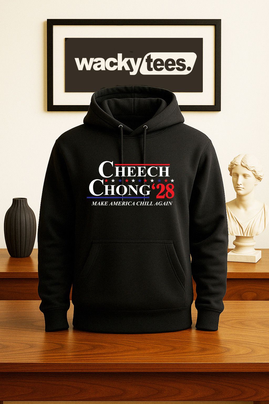 Other Cheech and Chong 2028 Election Parody Make America Tee Shirt Size US L / EU 52-54 / 3 - 4 Thumbnail