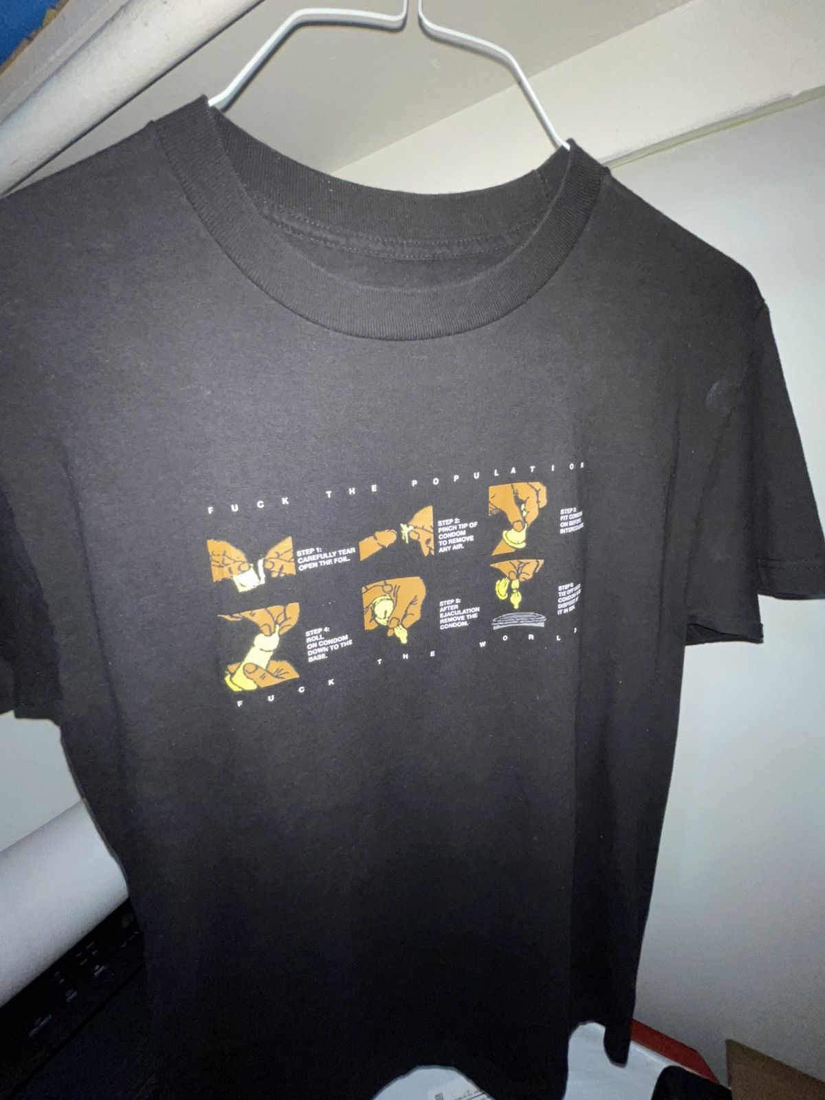 Fuck The Population FTP Condom Tee Size US M / EU 48-50 / 2 - 1 Thumbnail