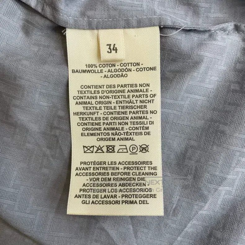 Hermes Hermes Grey Shirt Dress for Spring/Summer Size XXS / US 00 / IT 34 - 5 Thumbnail