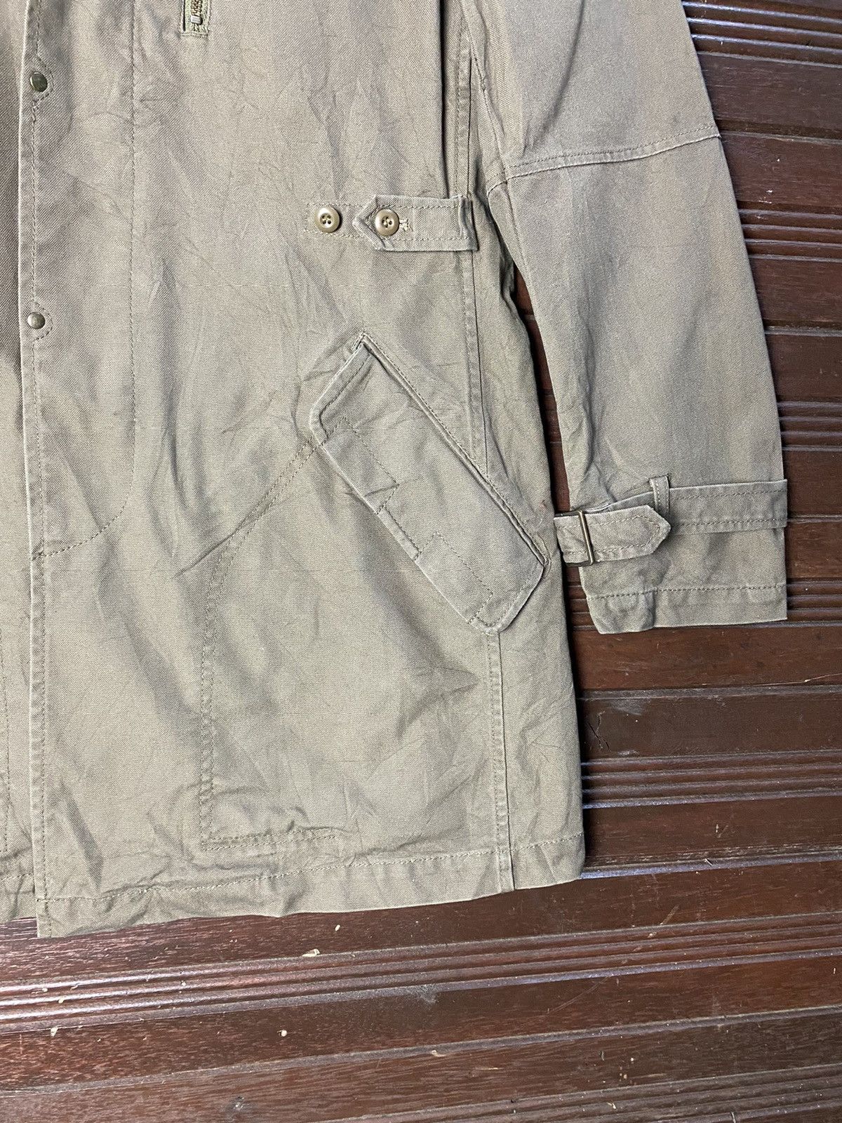 PPFM Ppfm Military Khakis Parka hooded jacket Size US L / EU 52-54 / 3 - 7 Thumbnail