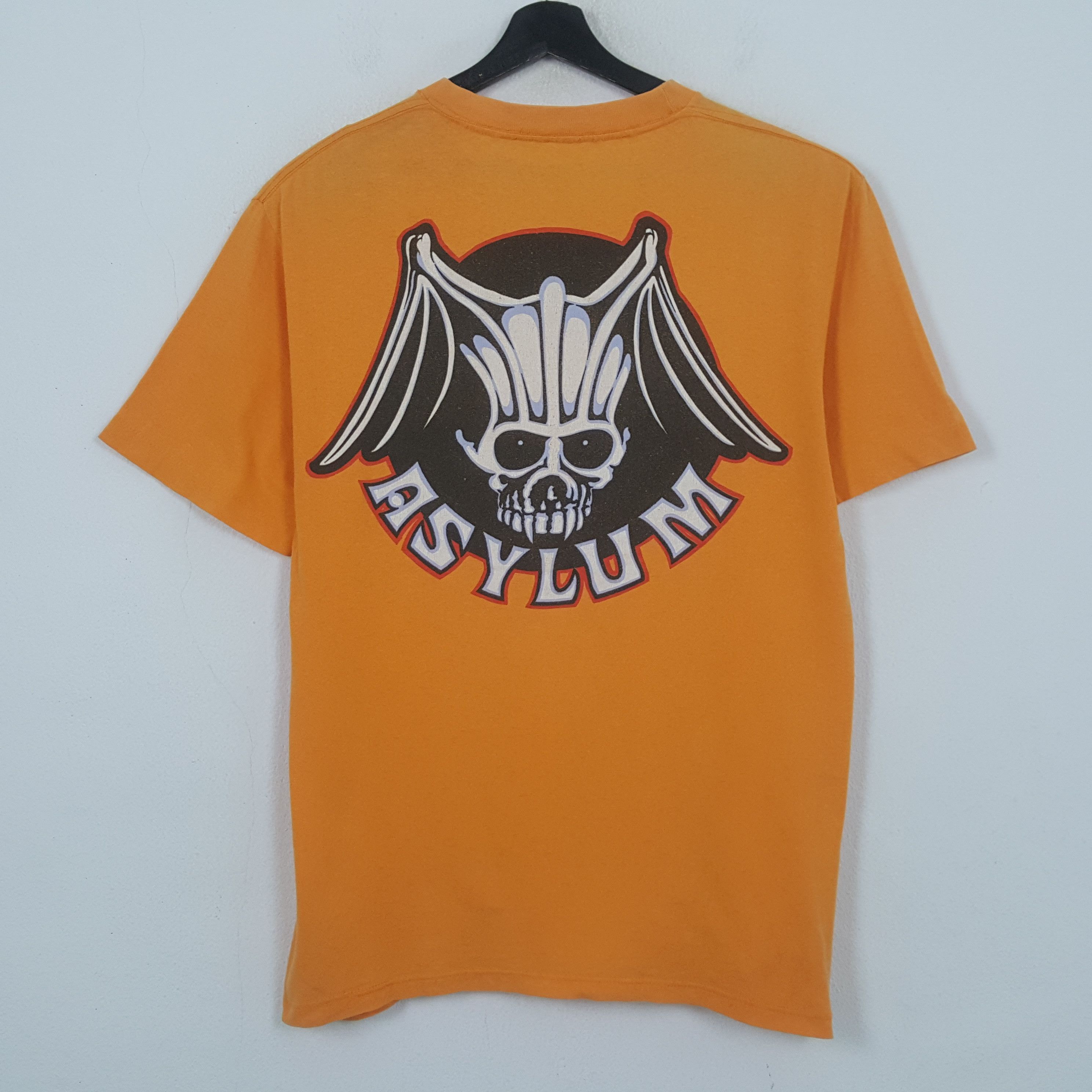 Vintage Asylum Streetwear Skateboard Style Tshirt RR1 Size US L / EU 52-54 / 3 - 1 Thumbnail
