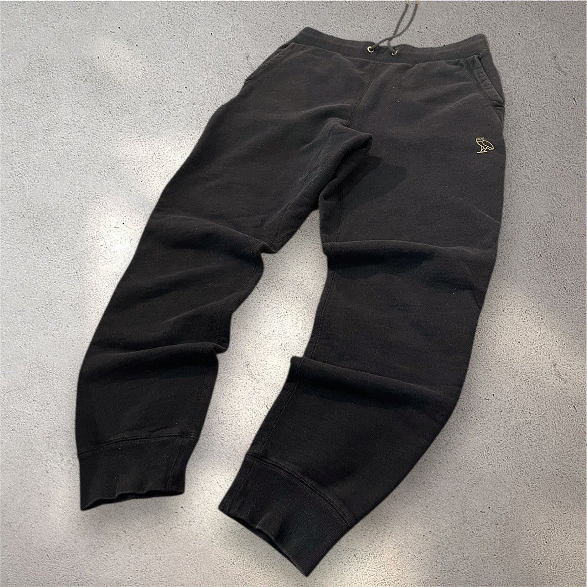 October's Very Own OVO Baggy Black Sweatpants Octobers Very Own Joggers Drake Size US 30 / EU 46 - 3 Thumbnail
