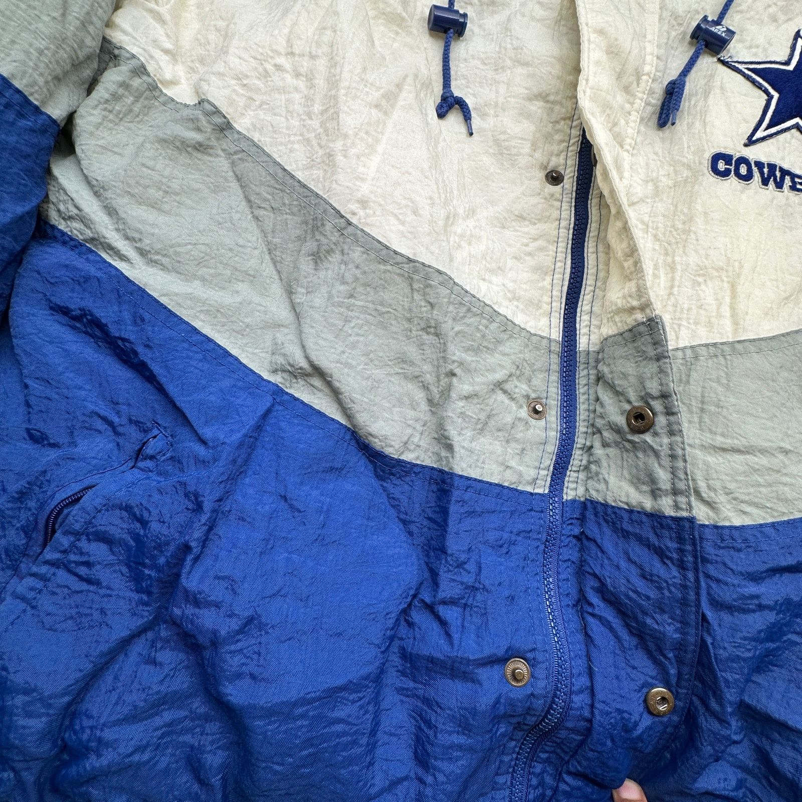 Apex One Vintage Apex One Pro Line Dallas Cowboys Puffer Jacket XL Size US XL / EU 56 / 4 - 12 Thumbnail