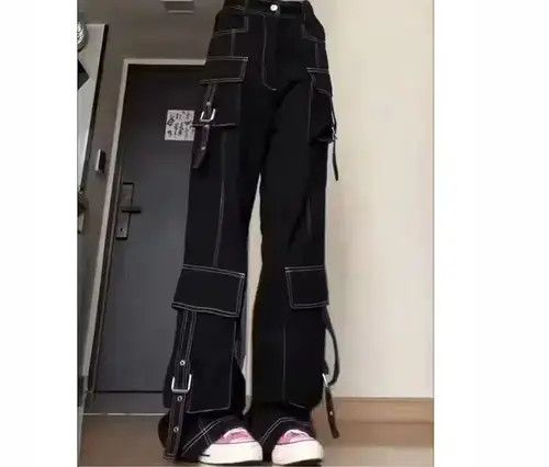 Other Baggy Cargo Techwear Hippie Pants Size US 31 - 1 Thumbnail