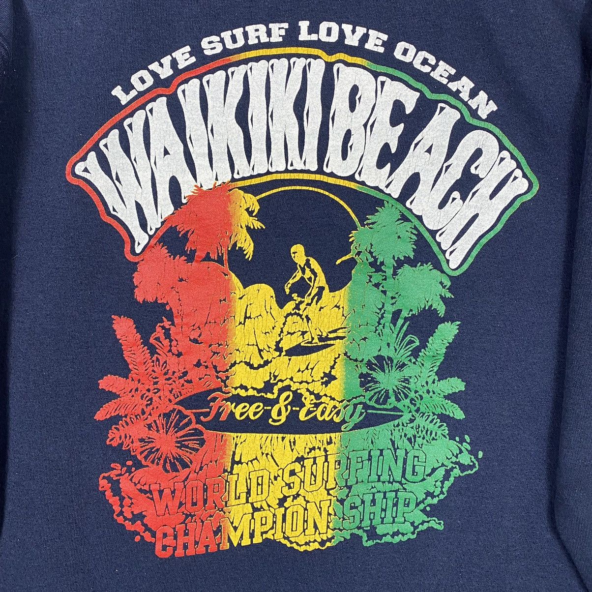 Vintage VINTAGE WAIKIKI BEACH WORLD SURFING CHAMPIONSHIP CREWNECK Size US M / EU 48-50 / 2 - 3 Thumbnail