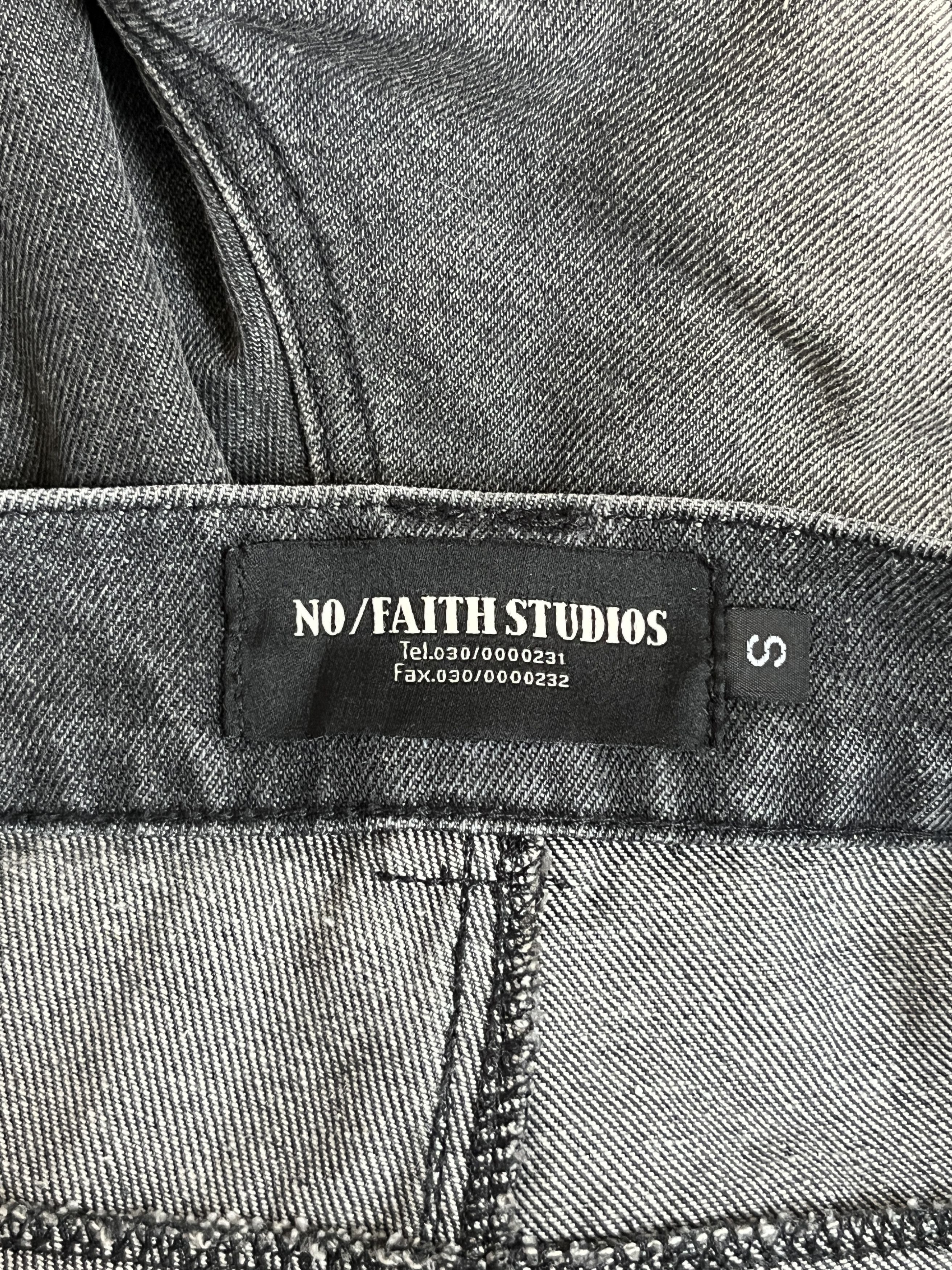 No Faith Studios No Faith Studios Dune Baggy Denim Jeans S Size US 28 / EU 44 - 4 Thumbnail