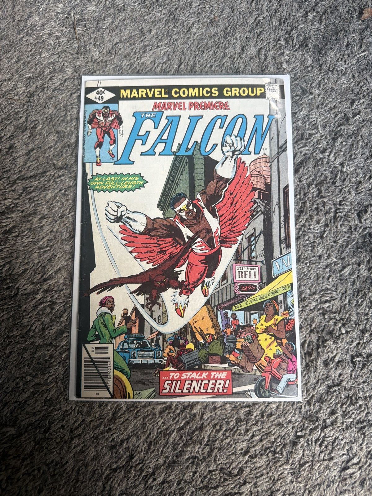 Marvel Comics 1979 Marvel Comics Falcon Vol. 1 #49 Sound Of The Silencer Size ONE SIZE - 1 Thumbnail
