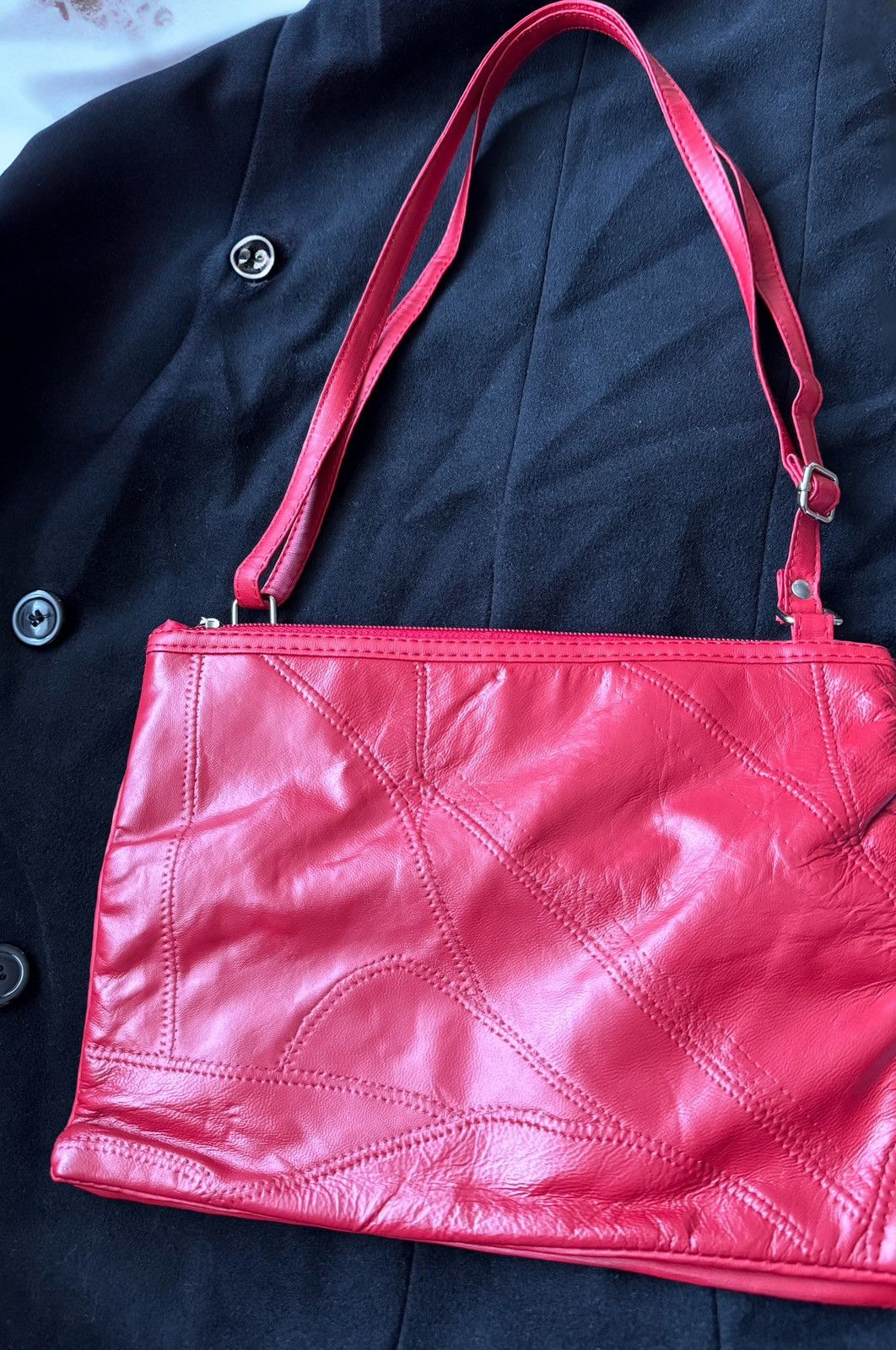 Vintage Red bag Size ONE SIZE - 4 Thumbnail