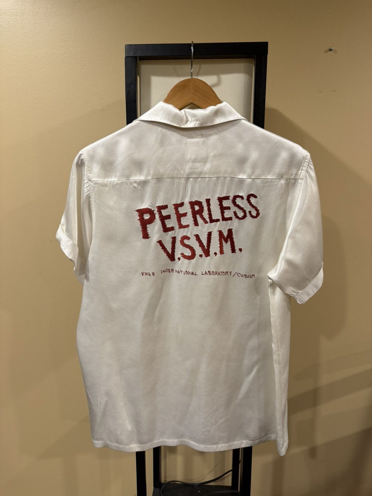 Visvim Visvim SS17 F.I.L. Irving Camp-Collar PEERLESS Satin Shirt Size US M / EU 48-50 / 2 - 4 Thumbnail