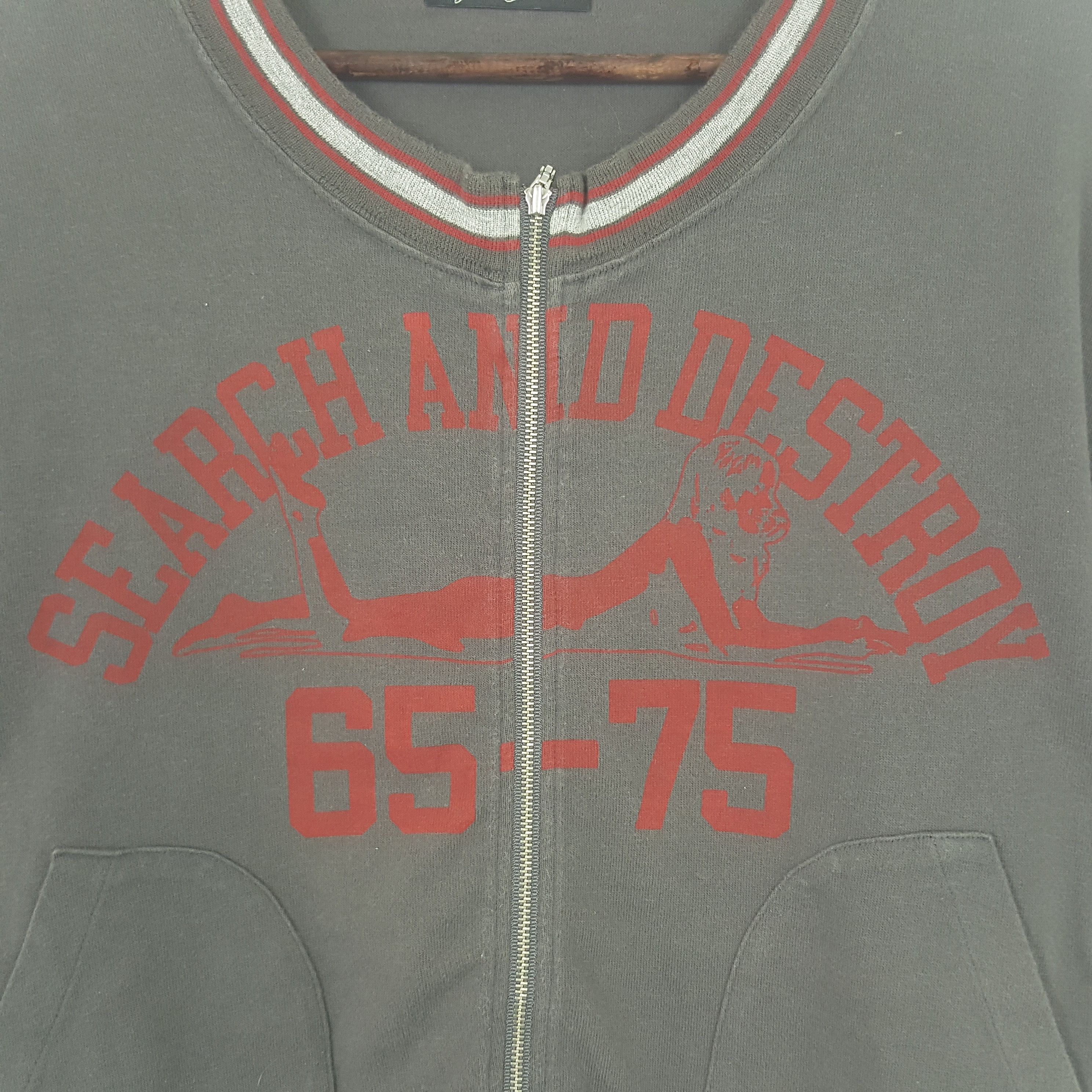 Hysteric Glamour × Japanese Brand × Vintage Vintage Hysteric Glamour Zipper Jacket Size S / US 4 / IT 40 - 2 Thumbnail