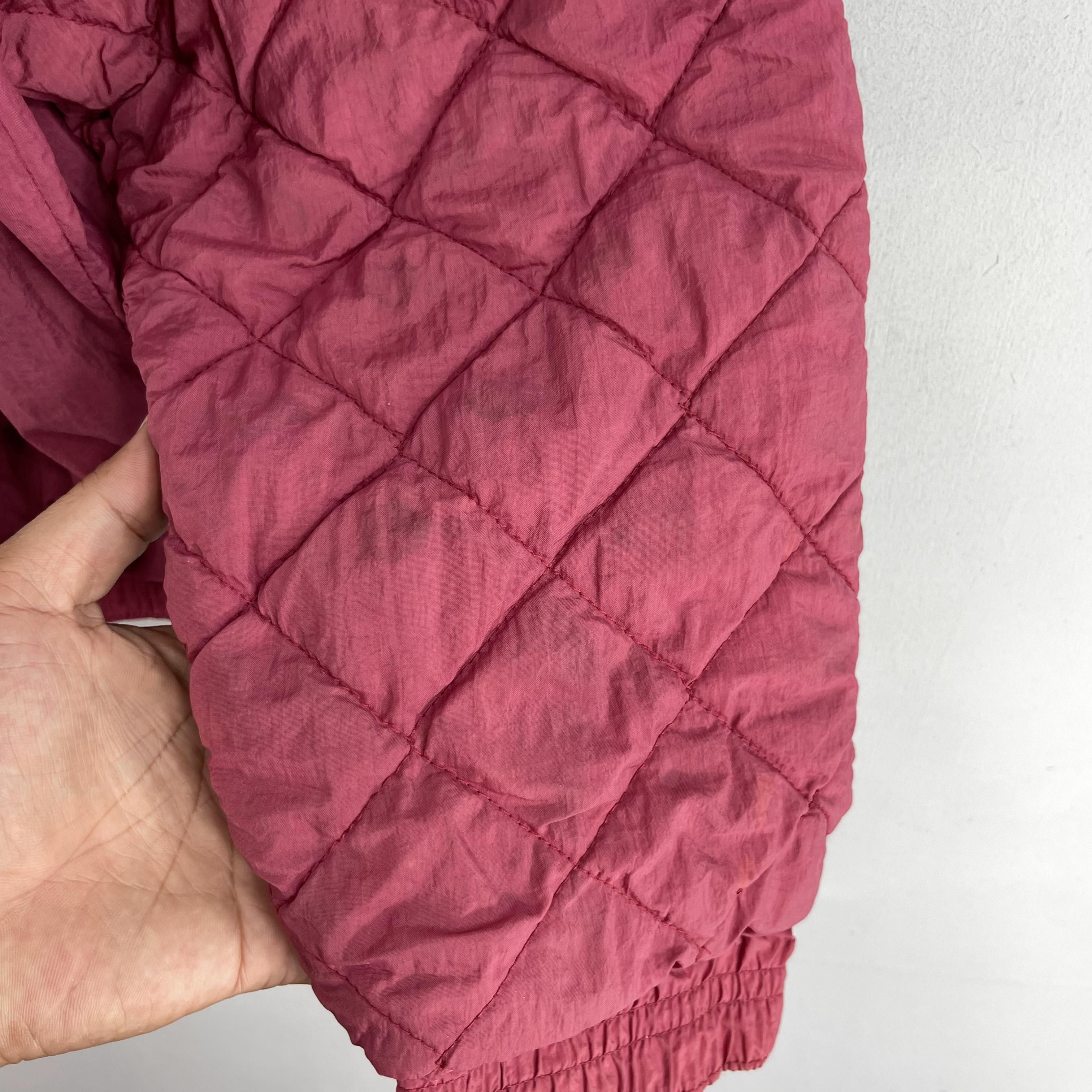 NBA × Nike × Vintage Vintage NIKE Air Jordan Embroidery Diamond Quilted Jacket Size US L / EU 52-54 / 3 - 5 Thumbnail