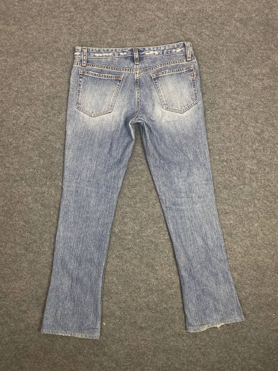 Japanese Brand sweet camel low bootcut denim nice design Size 31" - 1 Thumbnail