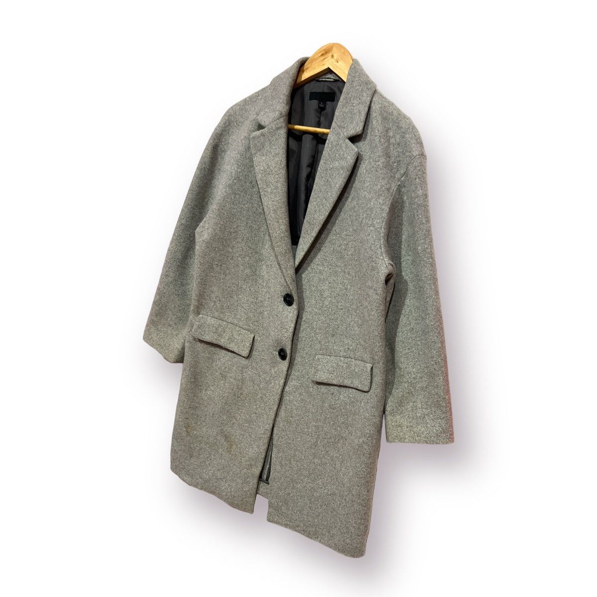 Japanese Brand Uniqlo japan brand long wool coat Size US M / EU 48-50 / 2 - 2 Thumbnail