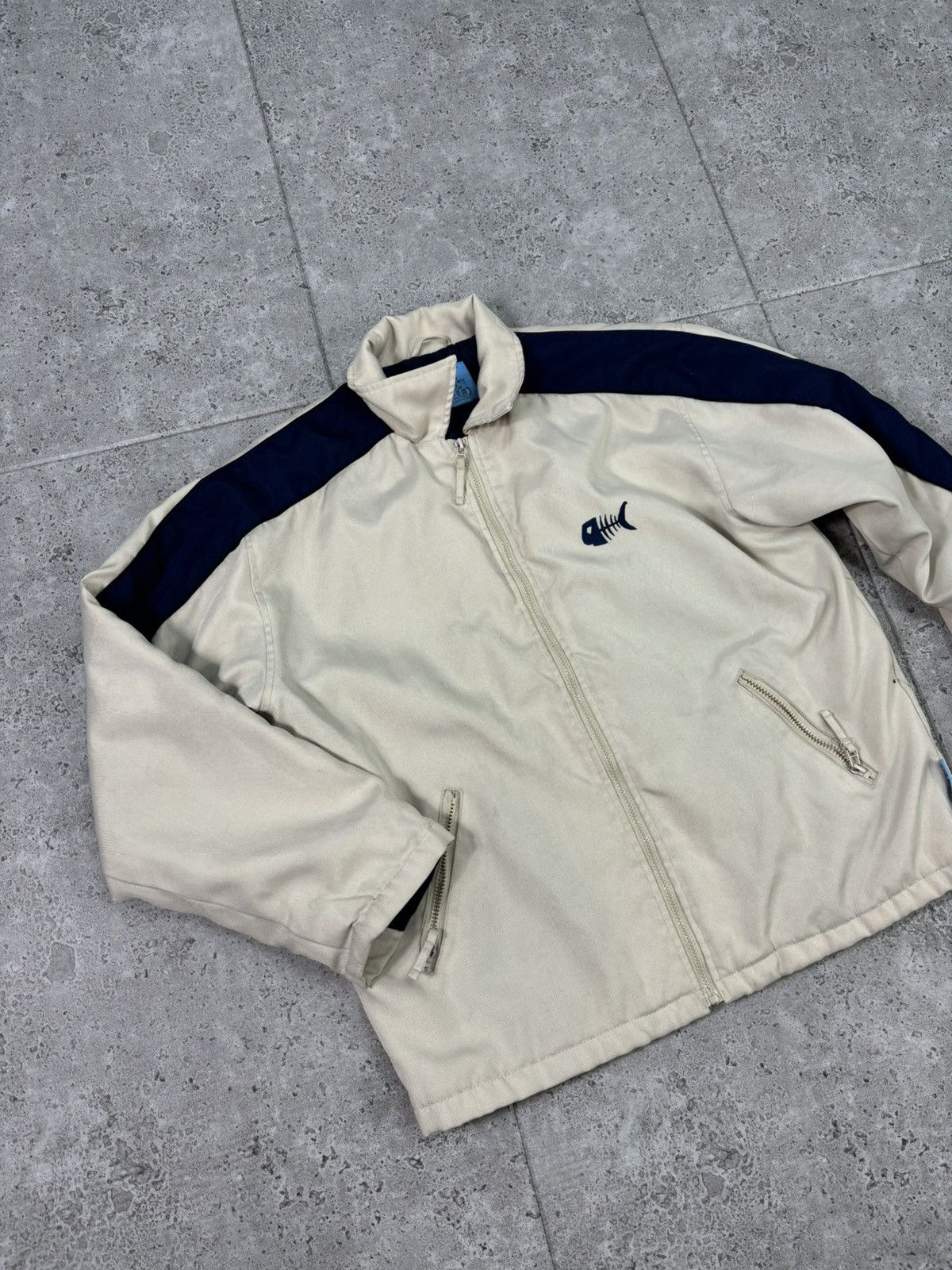JNCO × Southpole × Wu-Tang Clan Fishbone Jacket Big Back Logo Fish Style Fisherman 2000s Y2K Size US L / EU 52-54 / 3 - 4 Thumbnail