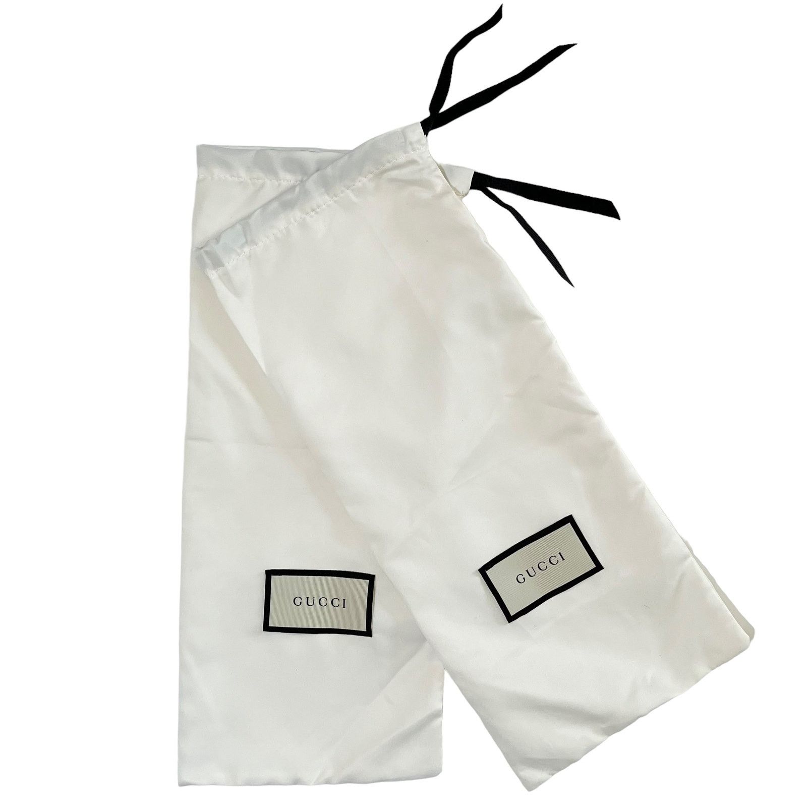 Gucci Gucci Set of Two White Dust Bags Protective Covers Sleepers Size ONE SIZE - 1 Thumbnail
