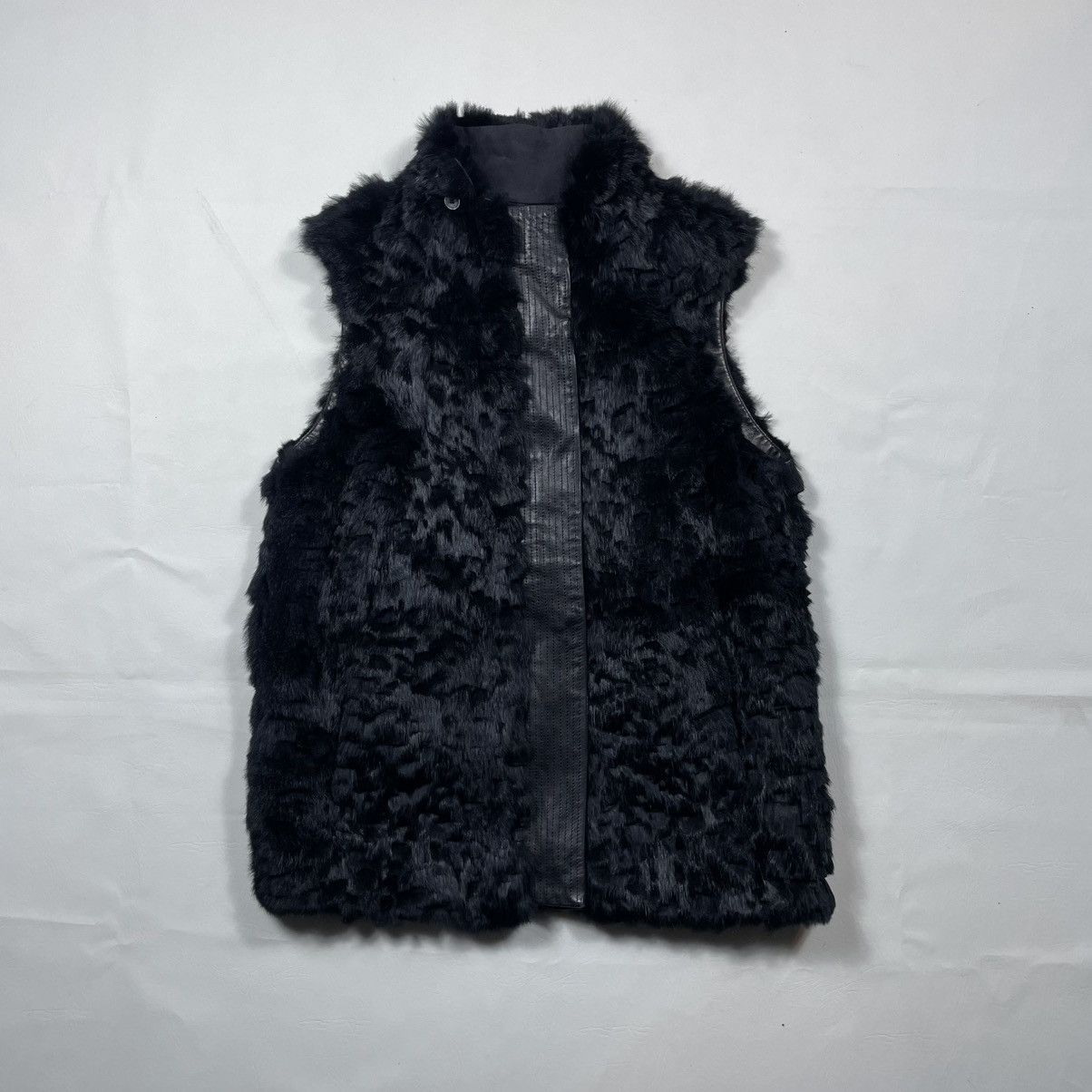 Helmut Lang HELMUT LANG HOODED FUR VEST Size S / US 4 / IT 40 - 1 Thumbnail