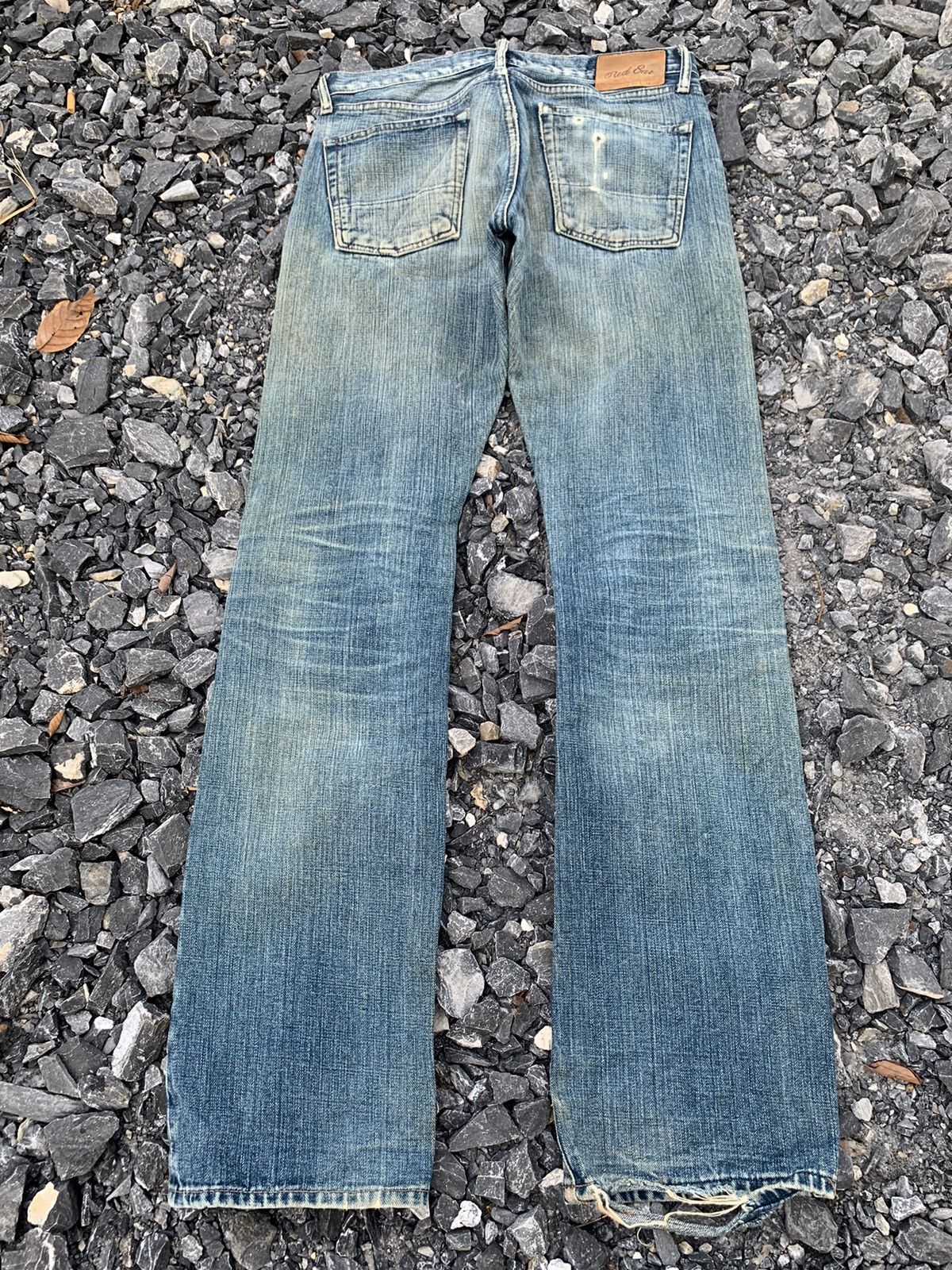 Kapital RED EAR PAUL SMITH SELVEDGE JAPANESE DISTRESSED DENIM Size US 32 / EU 48 - 4 Thumbnail