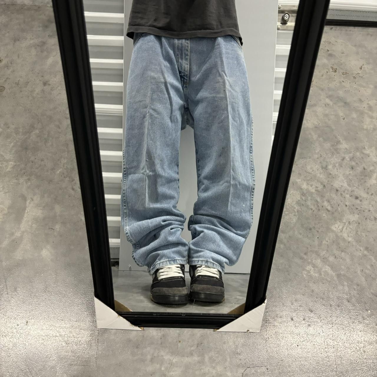 Japanese Brand × Vintage Crazy Vintage Y2K/2000s Light Wash Essential Denim Jeans! Size US 36 / EU 52 - 1 Thumbnail