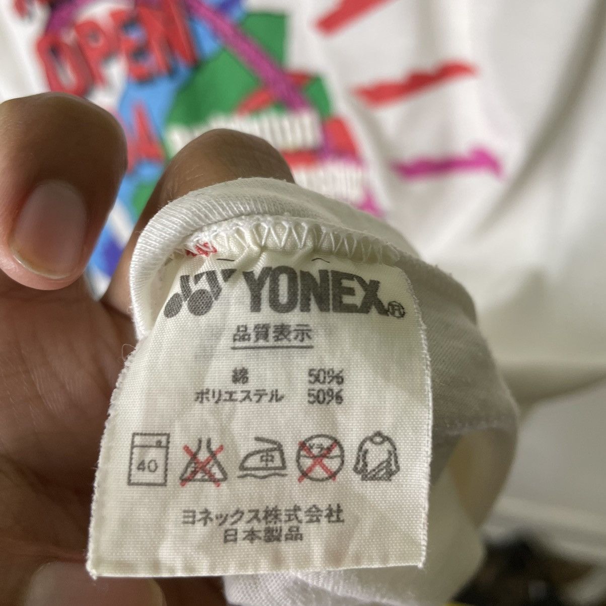 Vintage 1994 Yonex Japan Open Badminton Championship Promo T Shirt Size US L / EU 52-54 / 3 - 5 Thumbnail
