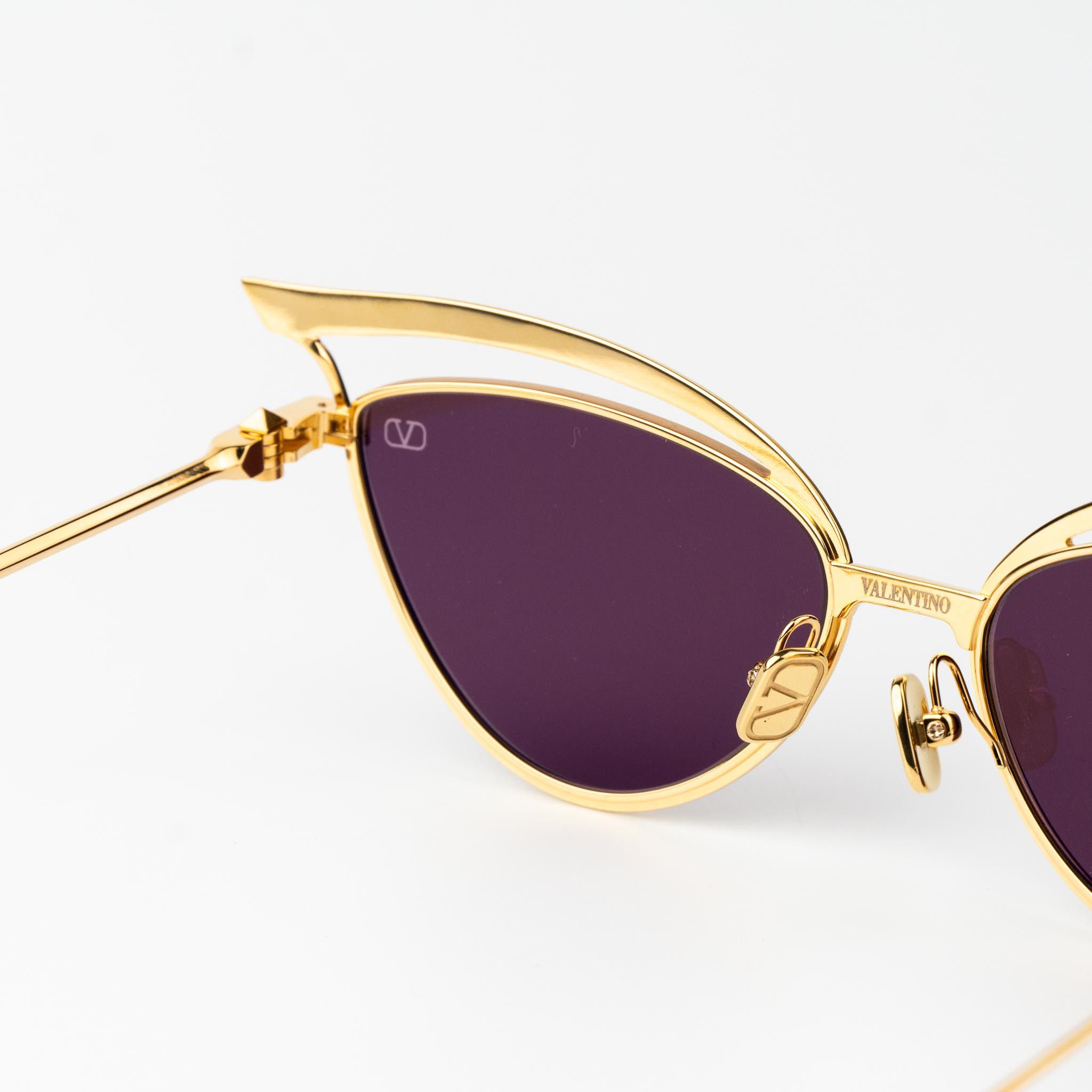 Valentino Valentino Women Sunglasses V - GLASSLINER VLS-118B-55 Size ONE SIZE - 7 Thumbnail